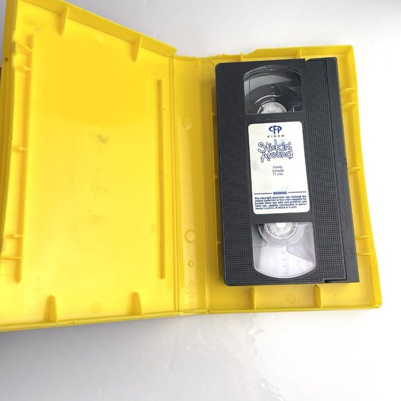 Stickin' Around VHS A Magical Adventure & Bubbling Feeling Canada Nelvana Family - Picture 11 of 13
